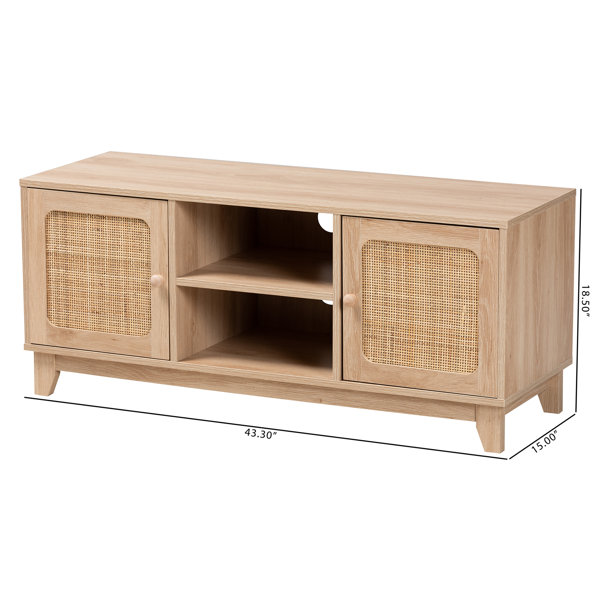 Bay Isle Home McCordsville 43.3'' Media Console & Reviews Wayfair